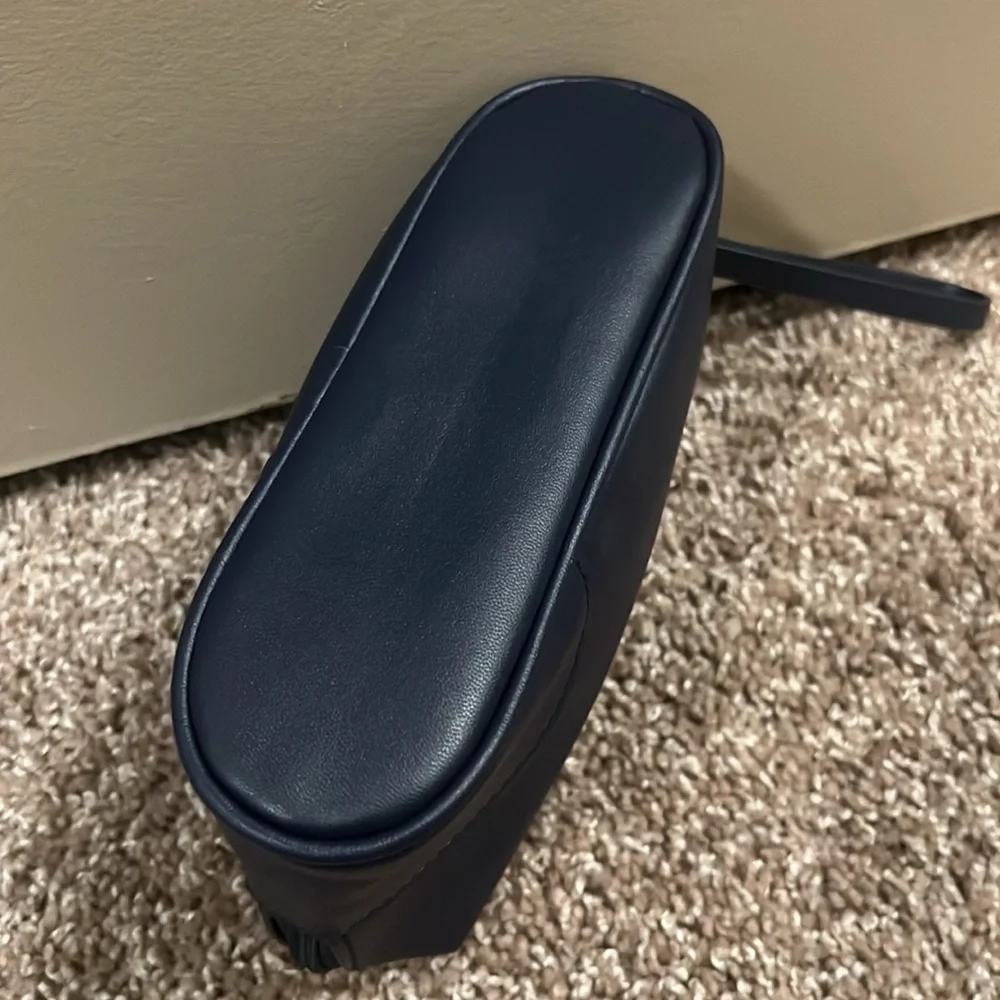Salvatore Ferragamo Parfums Cosmetic Pouch Navy Blue